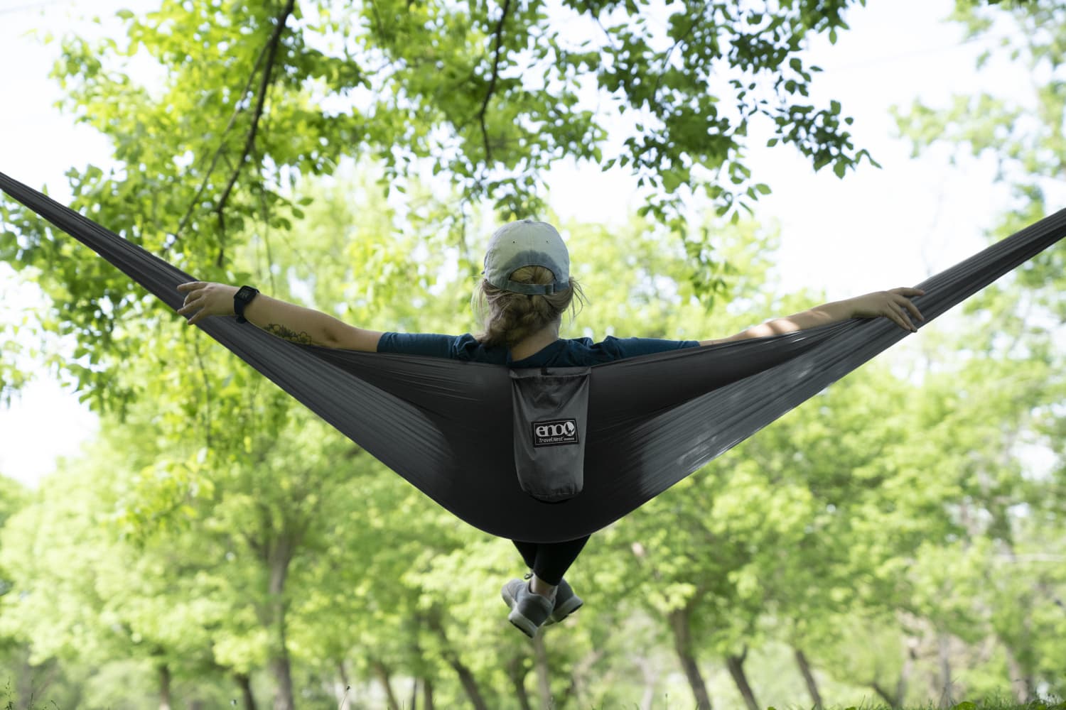 Eno TravelNest Hammock + Straps Combo Marine, view: 4