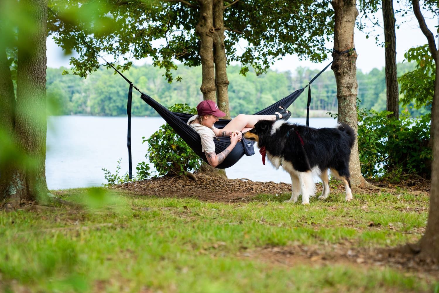 Eno TravelNest Hammock + Straps Combo Marine, view: 5