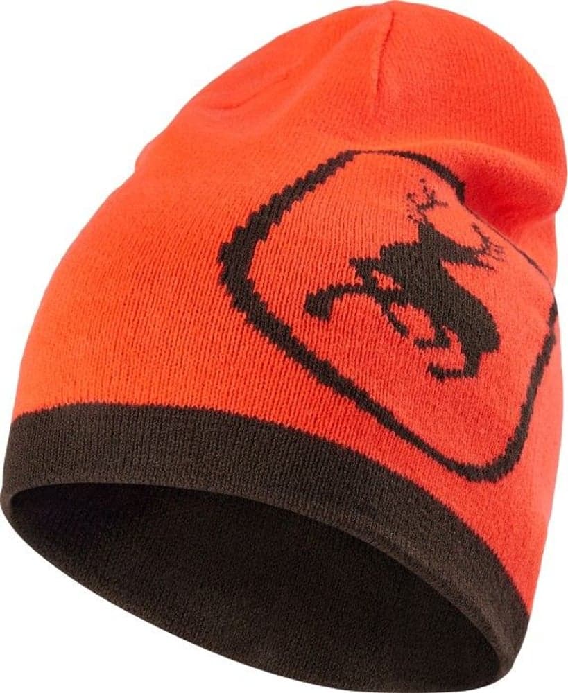 Cumberland Knitted Beanie Reversible Orange, view: 0