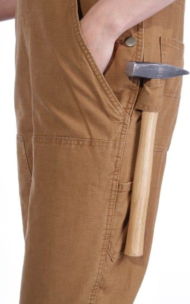 Carhartt W's Crawford Bib Overall Carhartt® Brown, view: 3