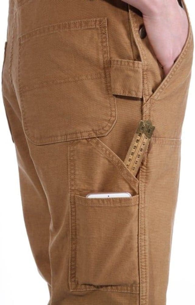 Carhartt W's Crawford Bib Overall Carhartt® Brown, view: 4