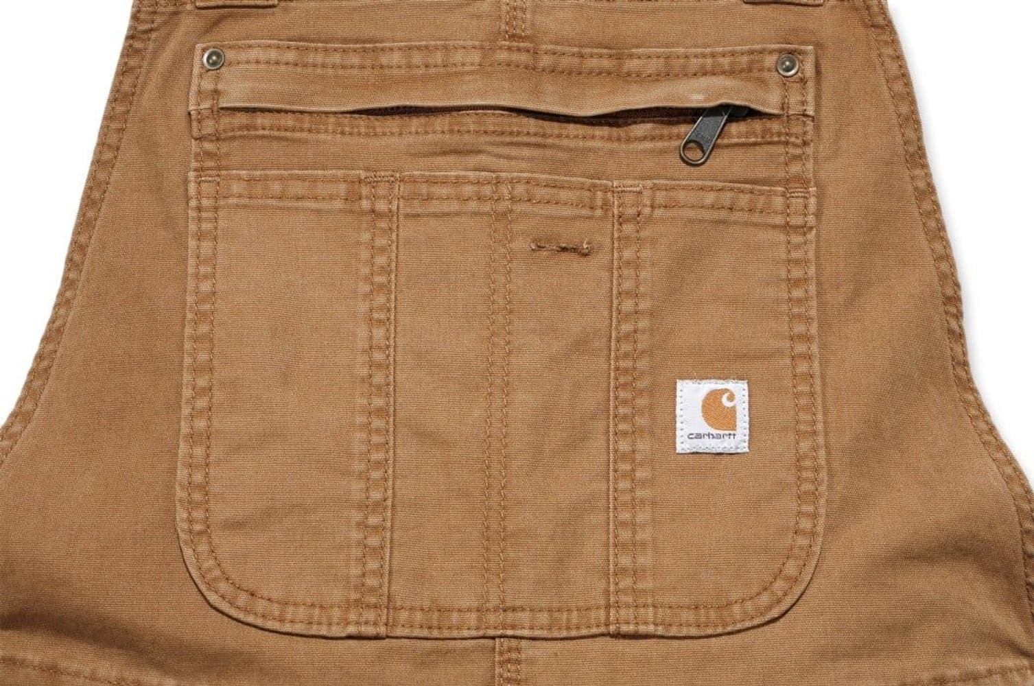 Carhartt W's Crawford Bib Overall Carhartt® Brown, view: 5