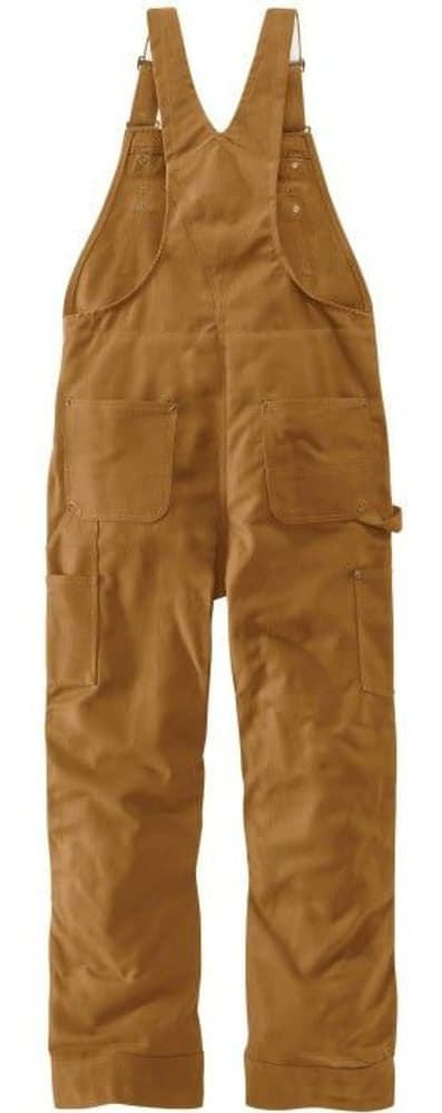 Carhartt M's Firm Duck Insulated Bib Overall Carhartt Brown, view: 5