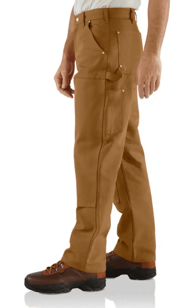 Carhartt M's Duck D. Front Logger Pant Carhartt® Brown, view: 4