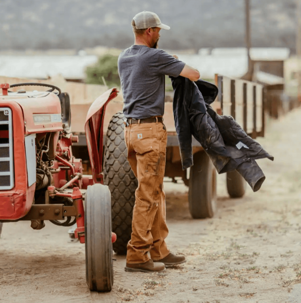 Carhartt M's Duck D. Front Logger Pant Carhartt® Brown, view: 1