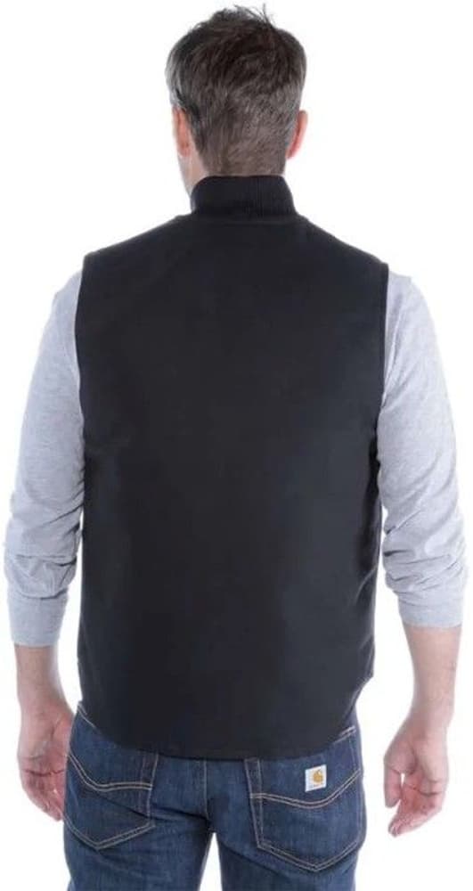 Carhartt M's Insulated Rib Collar Vest Black, view: 0