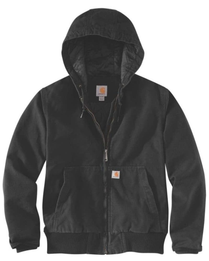 Carhartt W's Washed Duck Active Jackets Black, view: 0