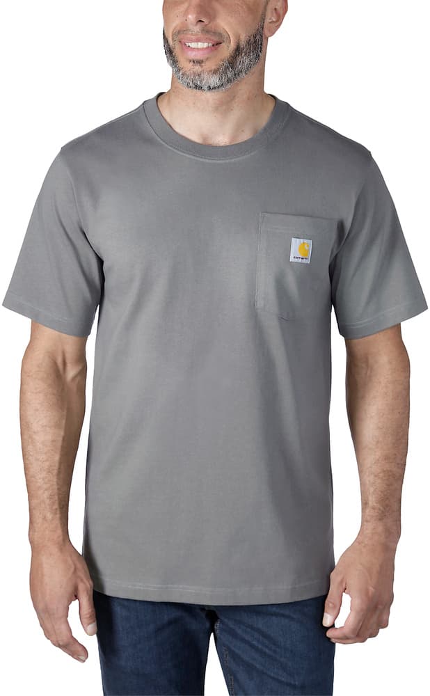Carhartt M's Workwear Pocket S/S T-Shirt Dusty Olive, view: 1