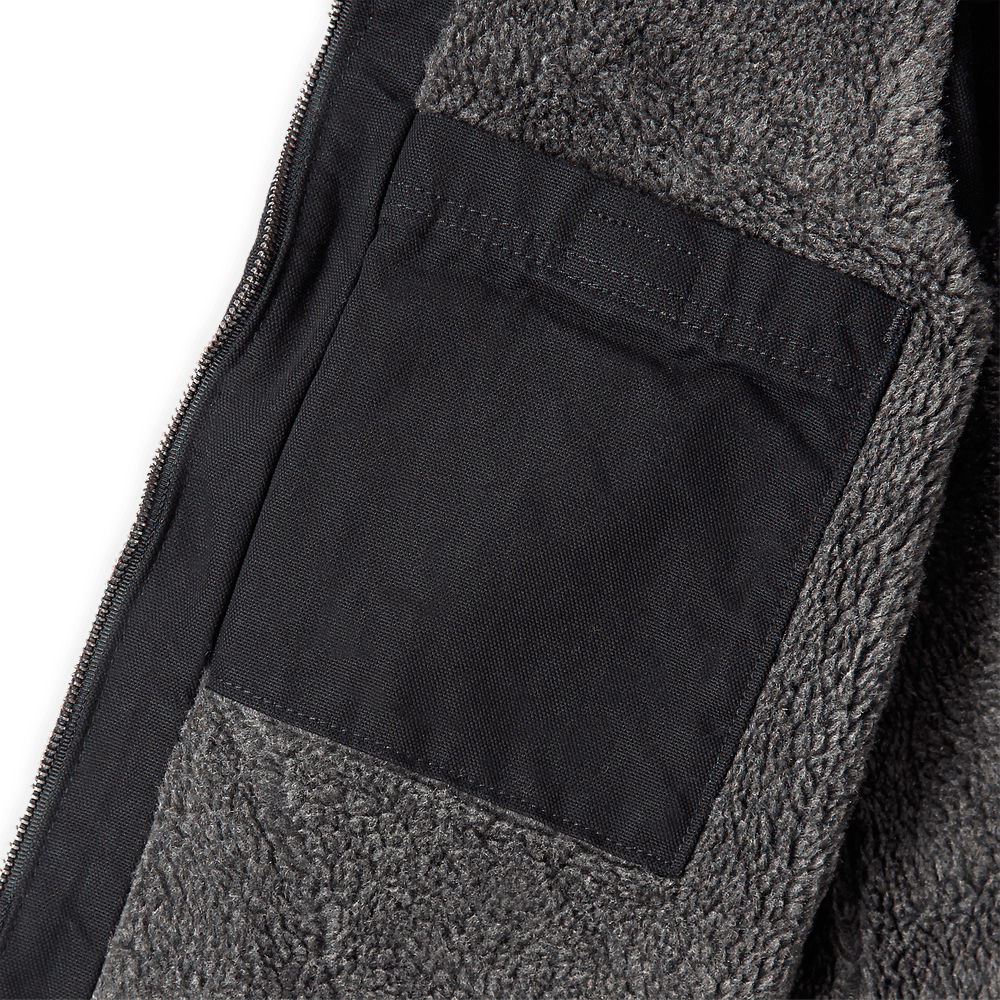Carhartt W's Sherpa Lined Mock Neck Vest Black, view: 1