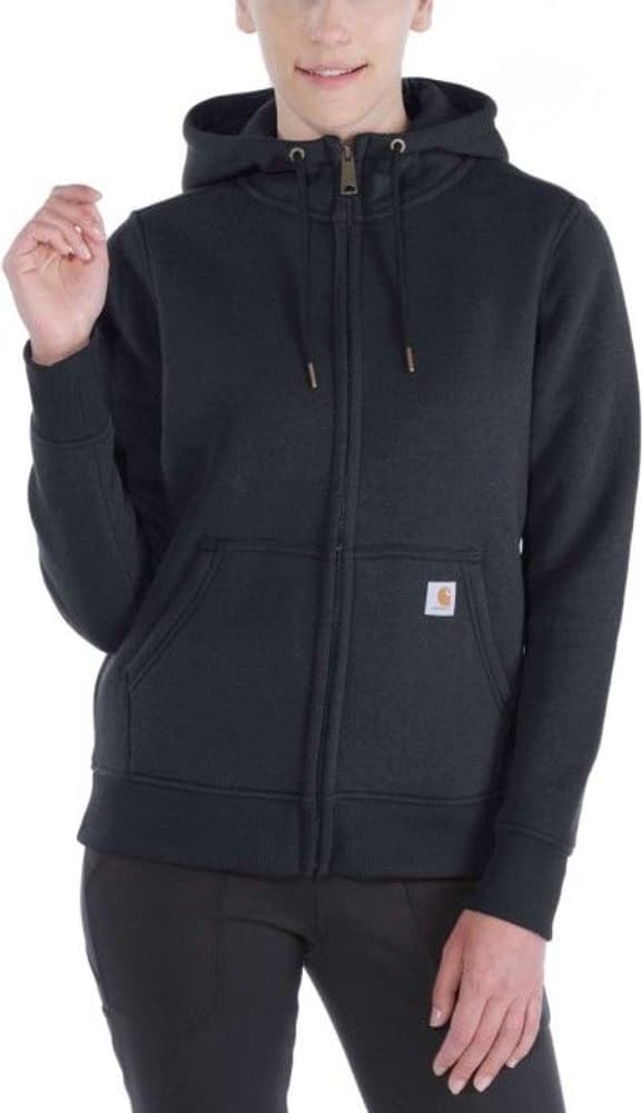 Carhartt W's Clarksburg Zip Sweatshirt Black, view: 0