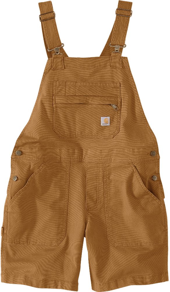 Carhartt W's Relaxed Fit Canvas Shortall Carhartt Brown, view: 5