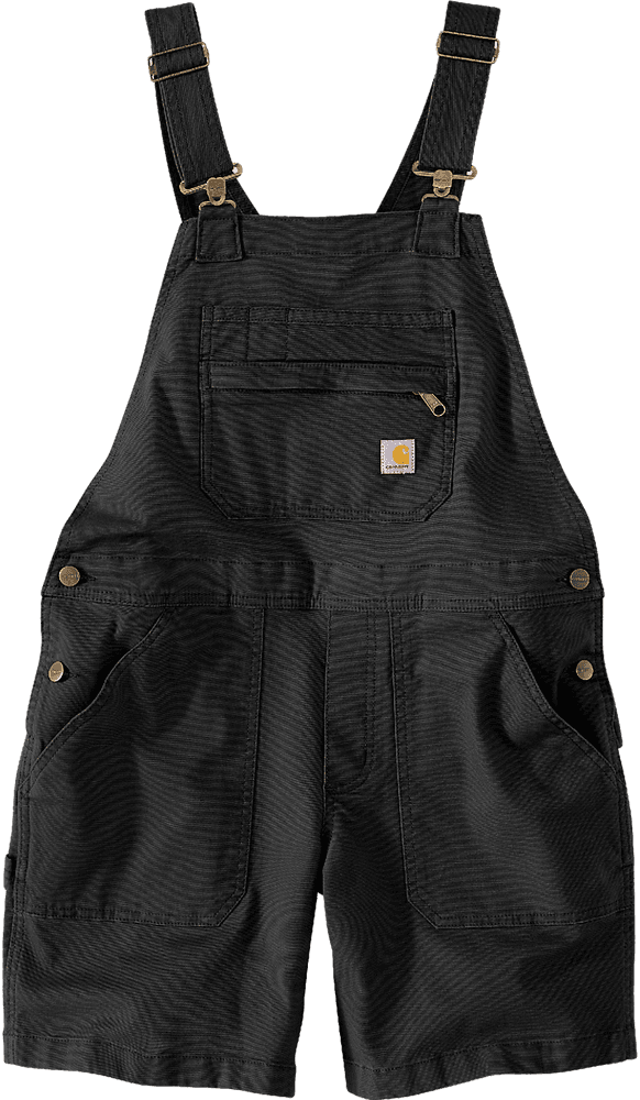 Carhartt W's Relaxed Fit Canvas Shortall Black, view: 4