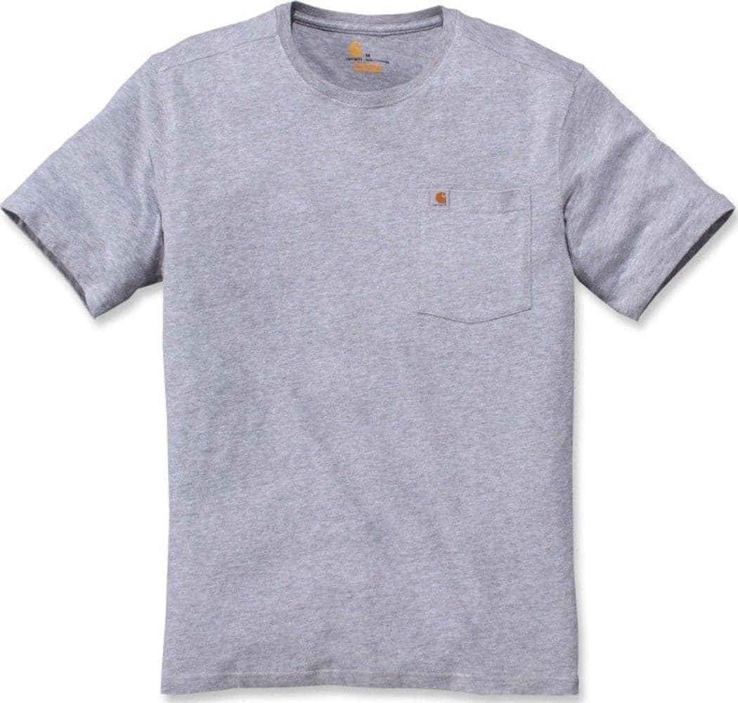 Carhartt M's Warm Weather S/S Pocket T-Shirt Heather Grey, view: 0