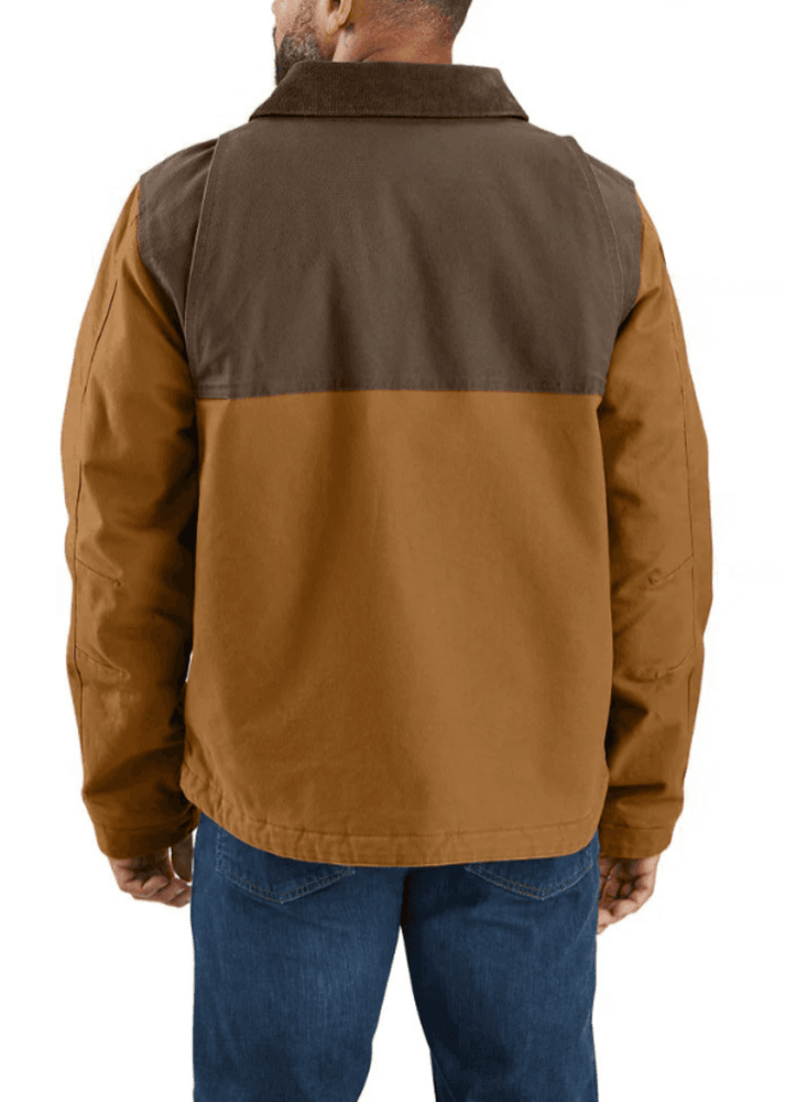 Montana Duck Insulated Jacket CARHARTT BROWN/COFFEE, view: 2