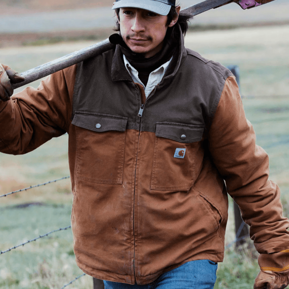 Montana Duck Insulated Jacket CARHARTT BROWN/COFFEE, view: 1