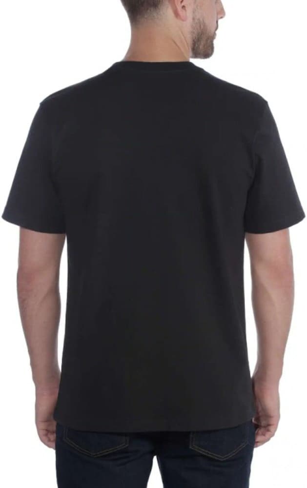 Non-pocket Short Sleeve T-shirt Black, view: 2