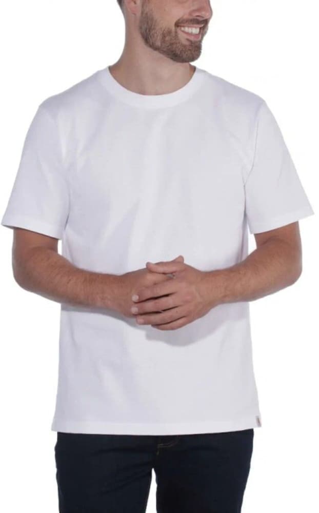 Non-pocket Short Sleeve T-shirt White, view: 1