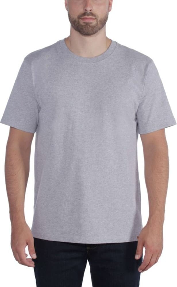 Non-pocket Short Sleeve T-shirt Heather Grey, view: 1