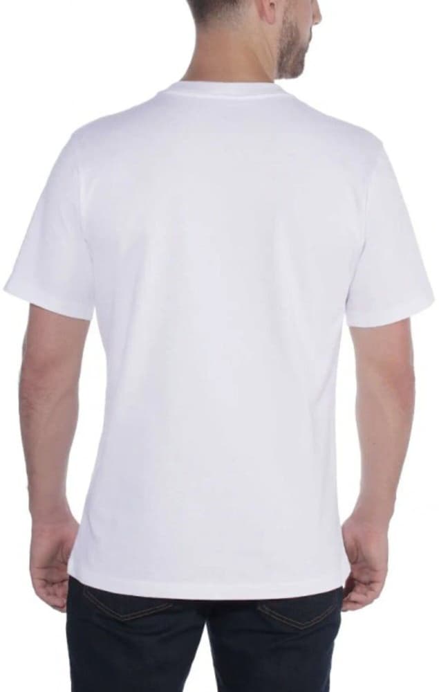 Non-pocket Short Sleeve T-shirt White, view: 2