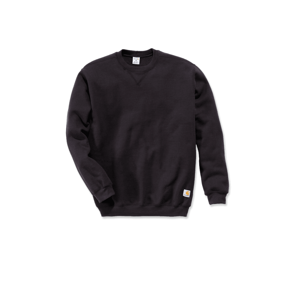 Carhartt M's Midweight Crewneck Sweatshirt Black, view: 1