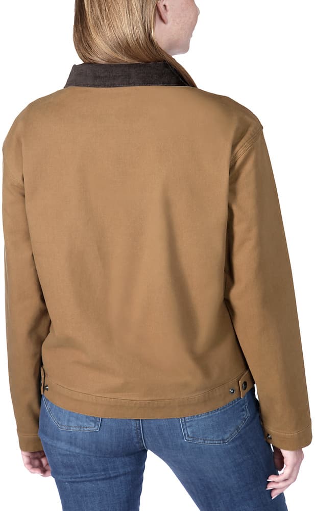 Carhartt W's Relaxed Fit Canvas Detroit Jacket Carhartt® Brown, view: 0