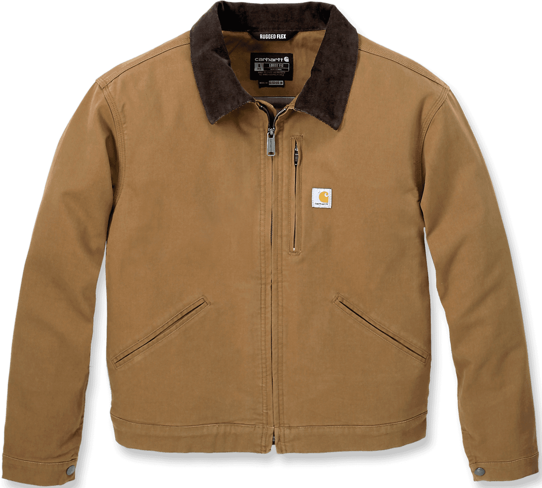 Carhartt W's Relaxed Fit Canvas Detroit Jacket Carhartt® Brown, view: 3
