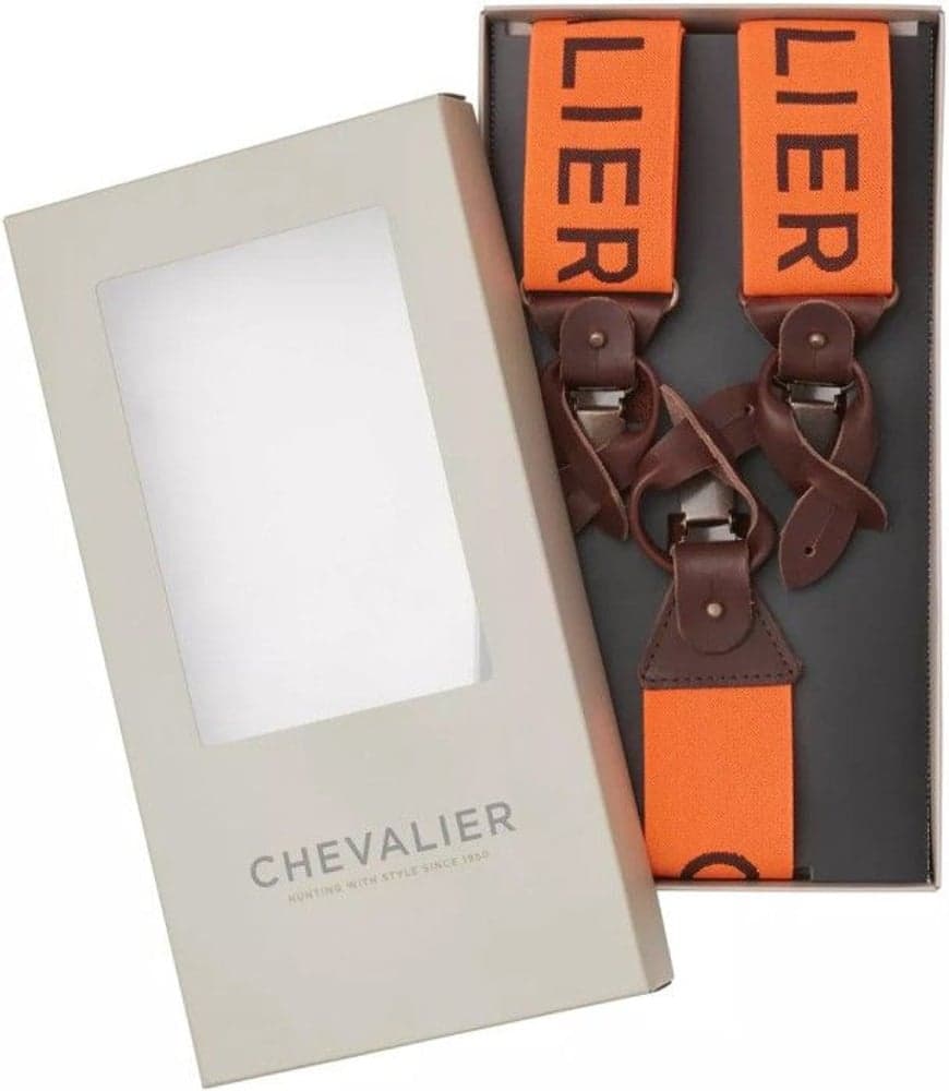 Chevalier Logo Suspenders High Vis Orange, view: 1