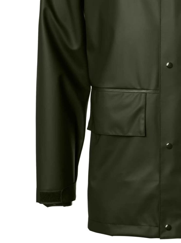 Stratus Rain Jacket Dark Green, view: 2