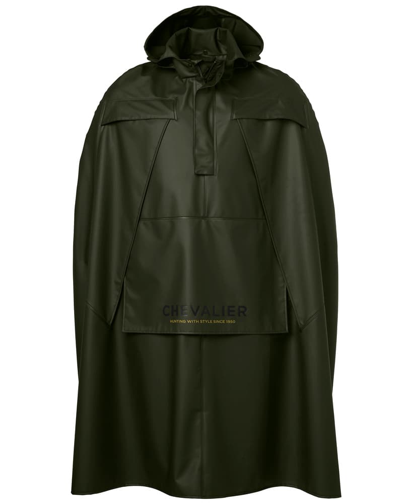 Stratus Rain Poncho Dark Green, view: 0