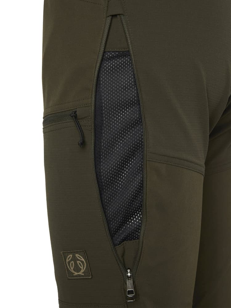 Spey Stretch Pants Women Tobacco Green, view: 3