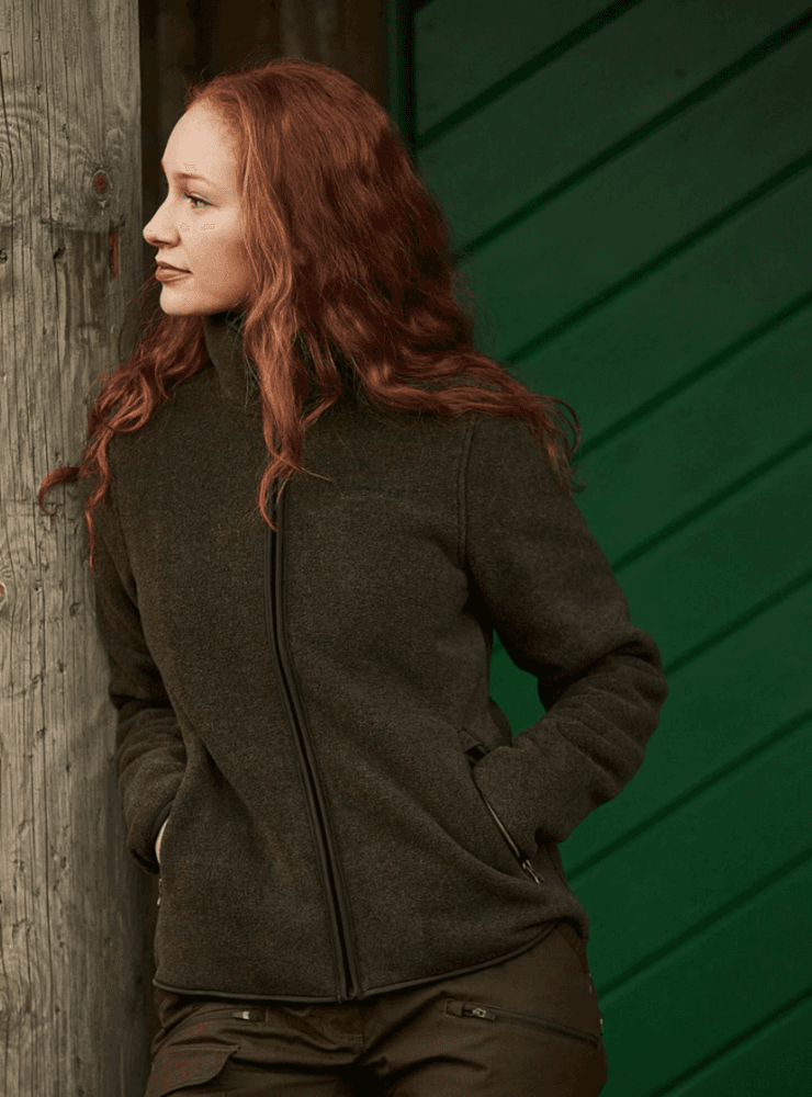 Mainstone Fleece Jacket Women Autumn Green, view: 2