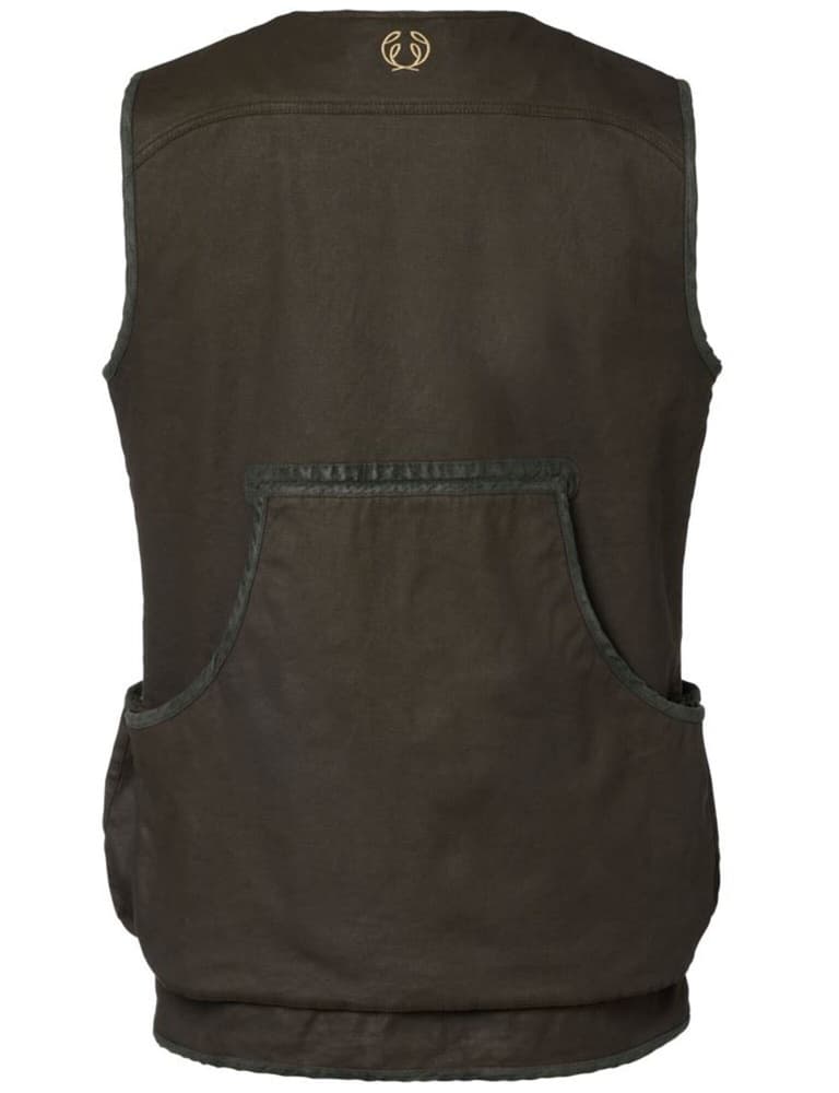 Vintage Dogsport Vest Men Leather Brown, view: 2