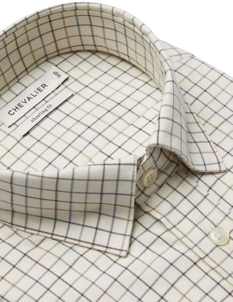 Caines Shooting Fit Shirt Men Stormy Blue, view: 2