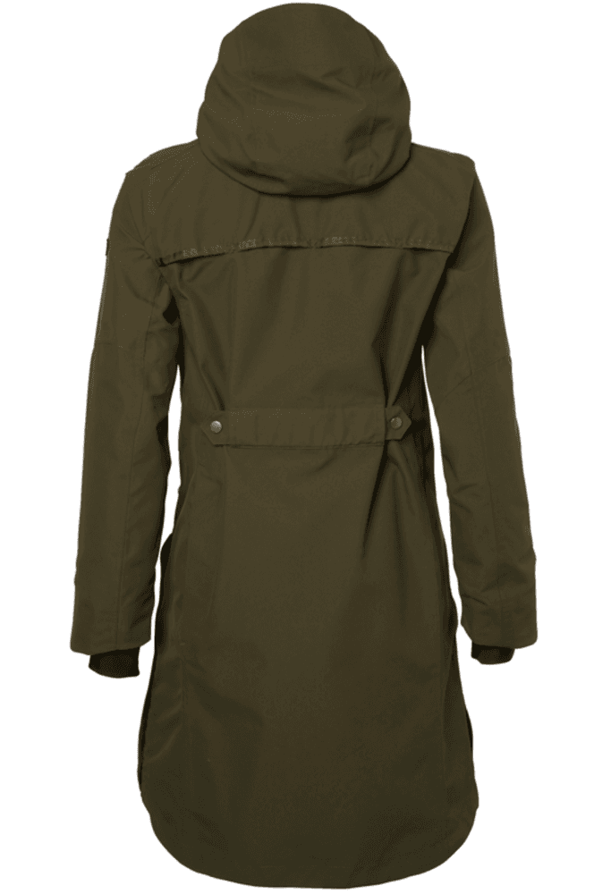 Fractus Chevalite Rain Coat Women Tobacco Green, view: 2