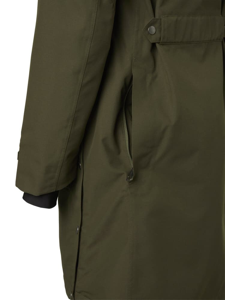 Fractus Chevalite Rain Coat Women Tobacco Green, view: 5