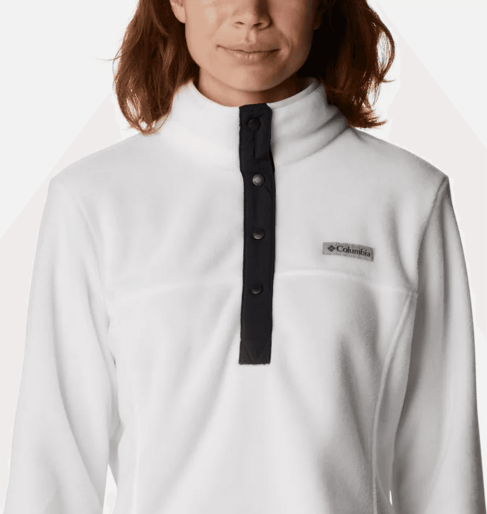 W Benton Springs 1/2 Snap Pullover Sea Salt/Black, view: 2