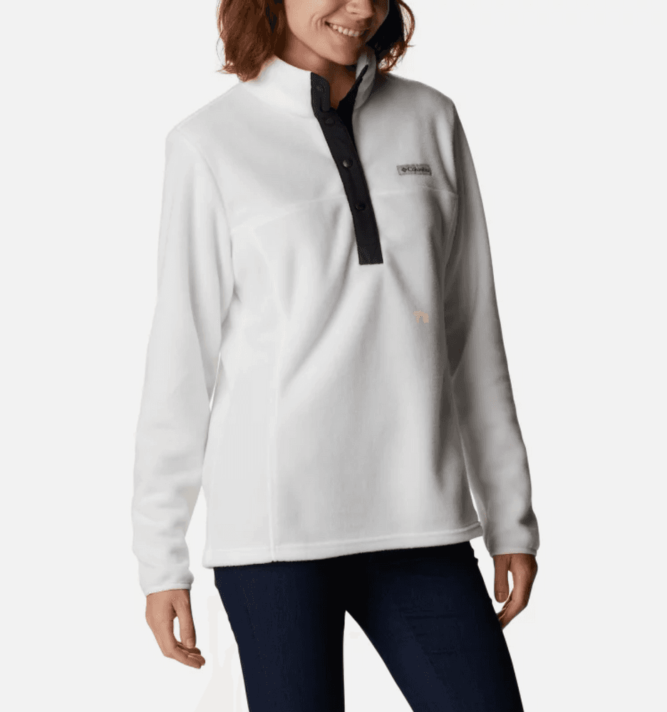 W Benton Springs 1/2 Snap Pullover Sea Salt/Black, view: 3