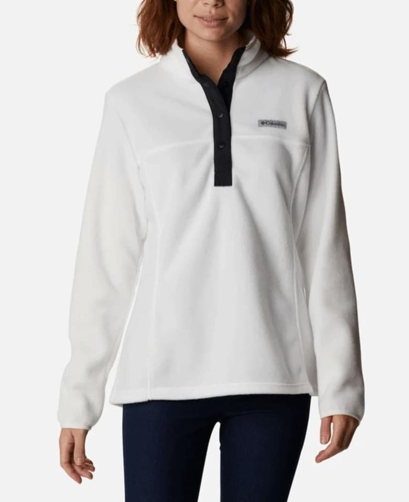 W Benton Springs 1/2 Snap Pullover Sea Salt/Black, view: 0