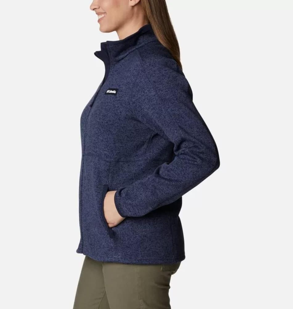 W Sweater Weather Full Zip Dark Nocturnal Heather, view: 2
