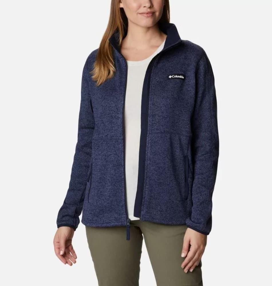 W Sweater Weather Full Zip Dark Nocturnal Heather, view: 6