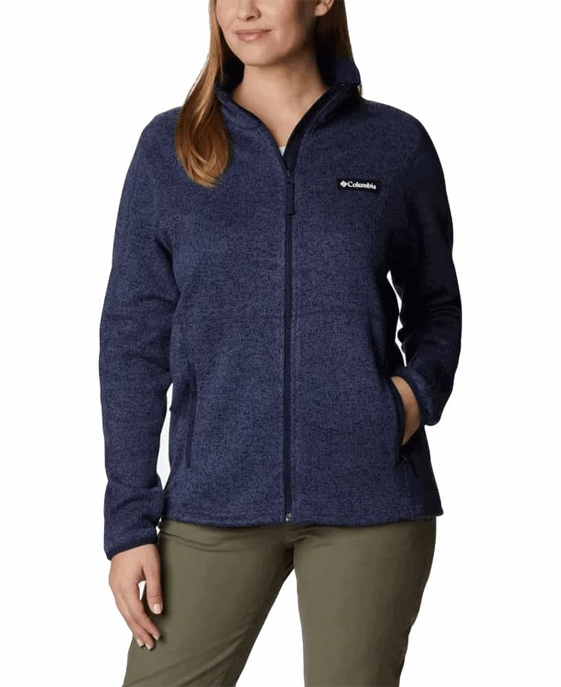 W Sweater Weather Full Zip Dark Nocturnal Heather, view: 0