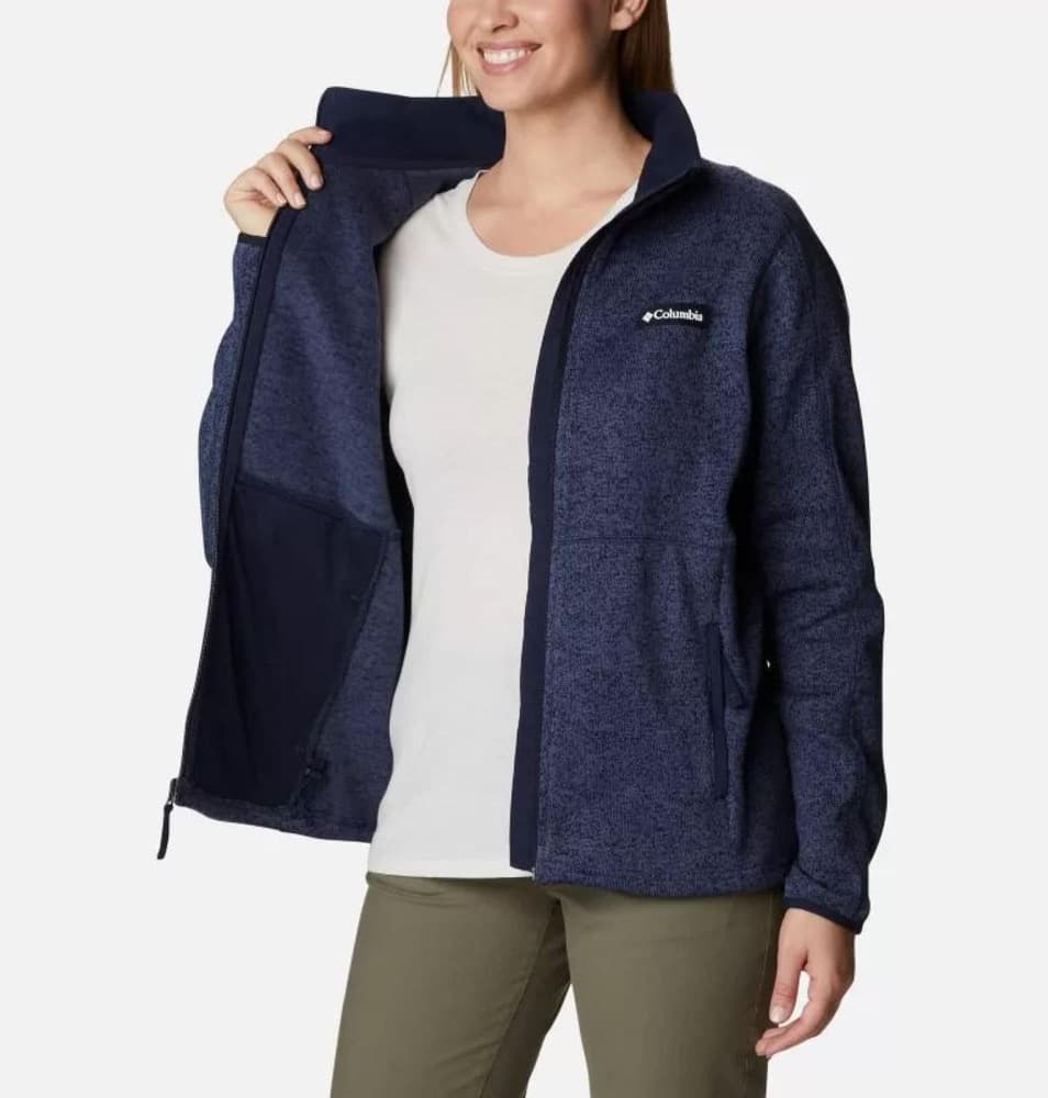 W Sweater Weather Full Zip Dark Nocturnal Heather, view: 5