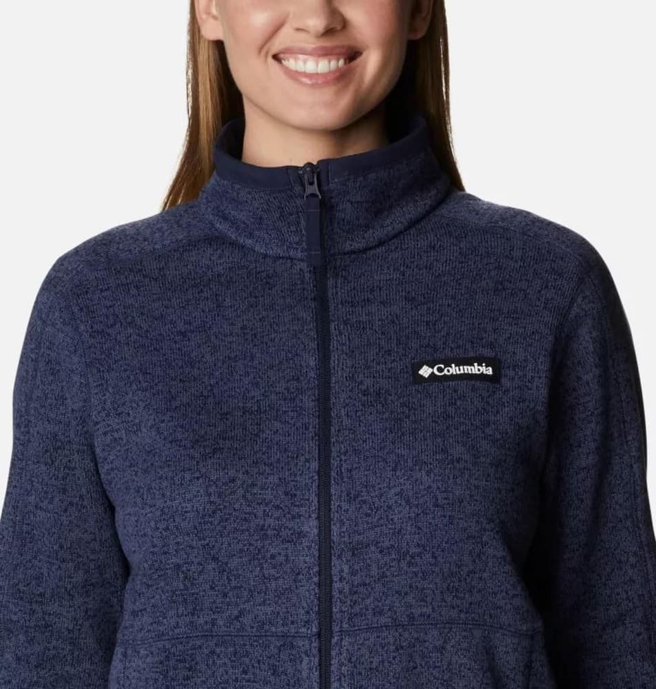 W Sweater Weather Full Zip Dark Nocturnal Heather, view: 3