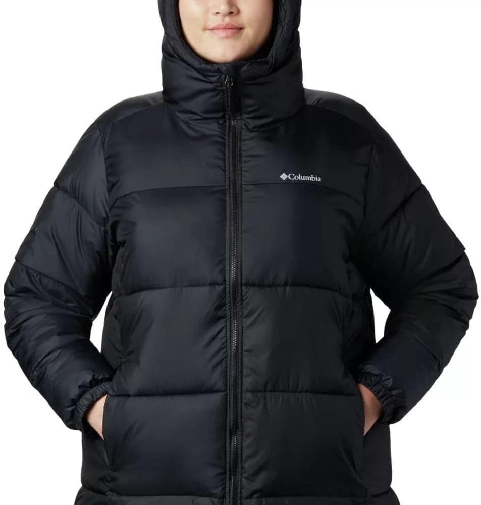 Puffect™ Mid Hooded Jacket Black, view: 3
