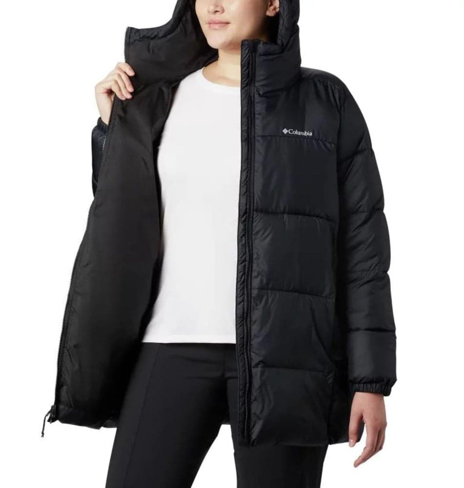 Puffect™ Mid Hooded Jacket Black, view: 4
