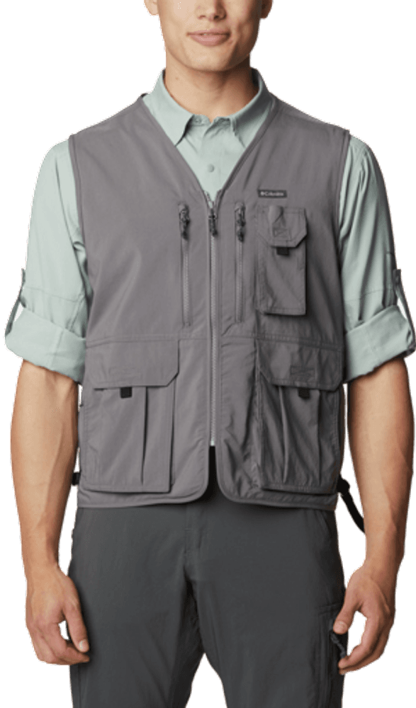 M's Silver Ridge Utility Vest City Grey, view: 0