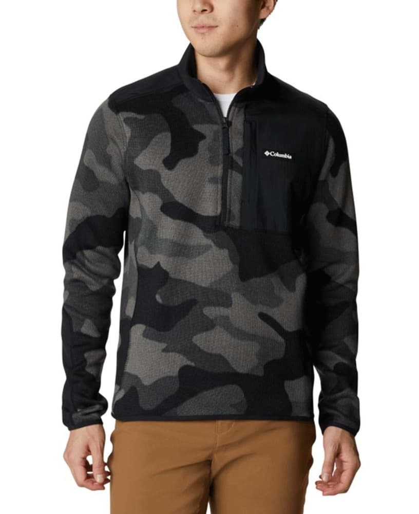 Sweater Weather Printed HZ Black Mod Camo, view: 0