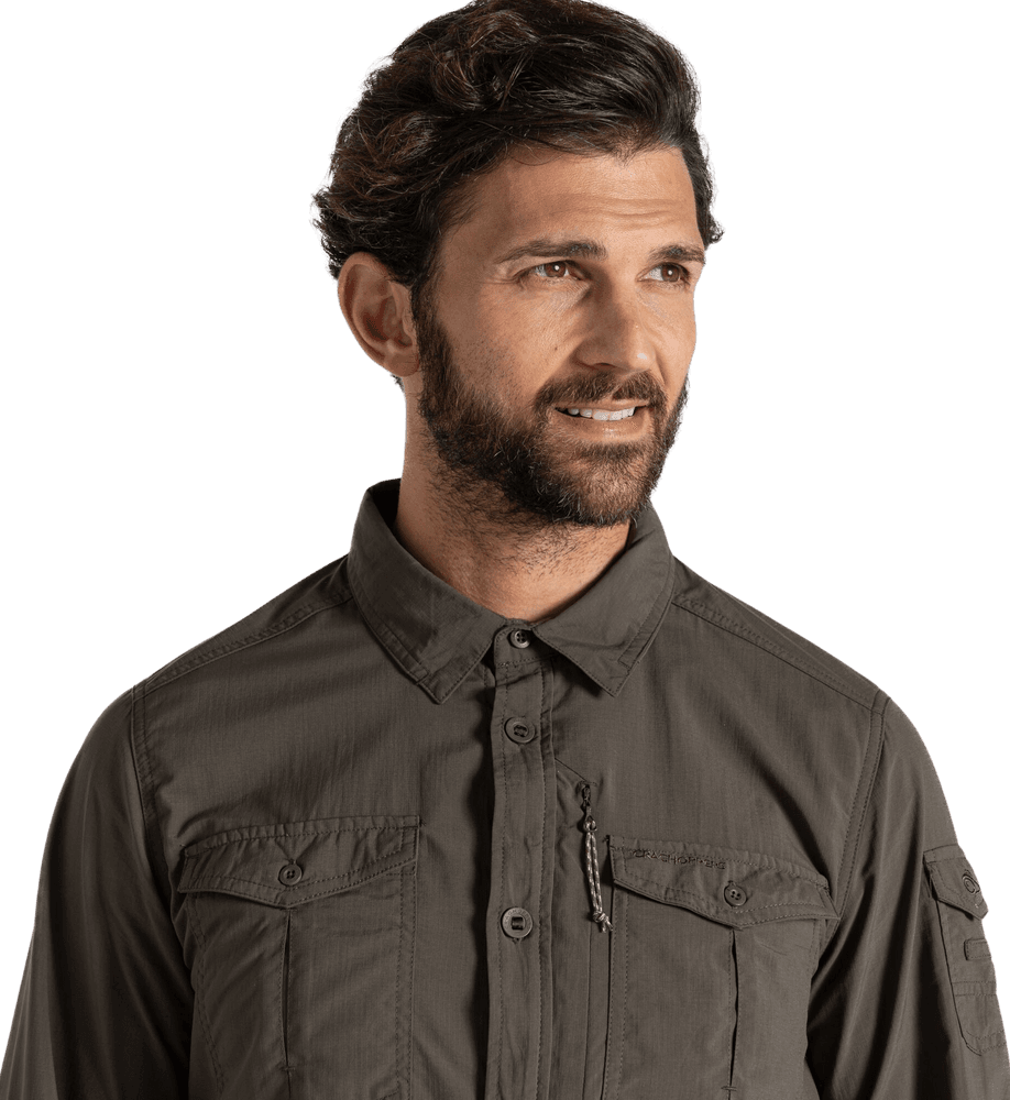 M's NosiLife Adventure LS Shirt III Woodland Green, view: 2