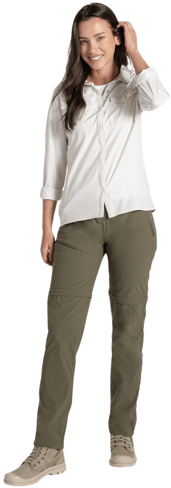 W's NosiLife Pro Convertible Trouser III Wild Olive, view: 2