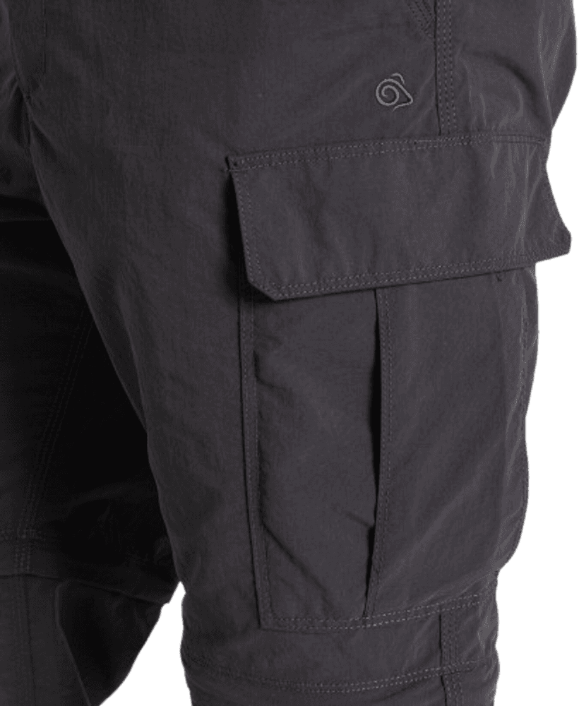 M's NosiLife Convertible Cargo Trouser II Black Pepper, view: 5